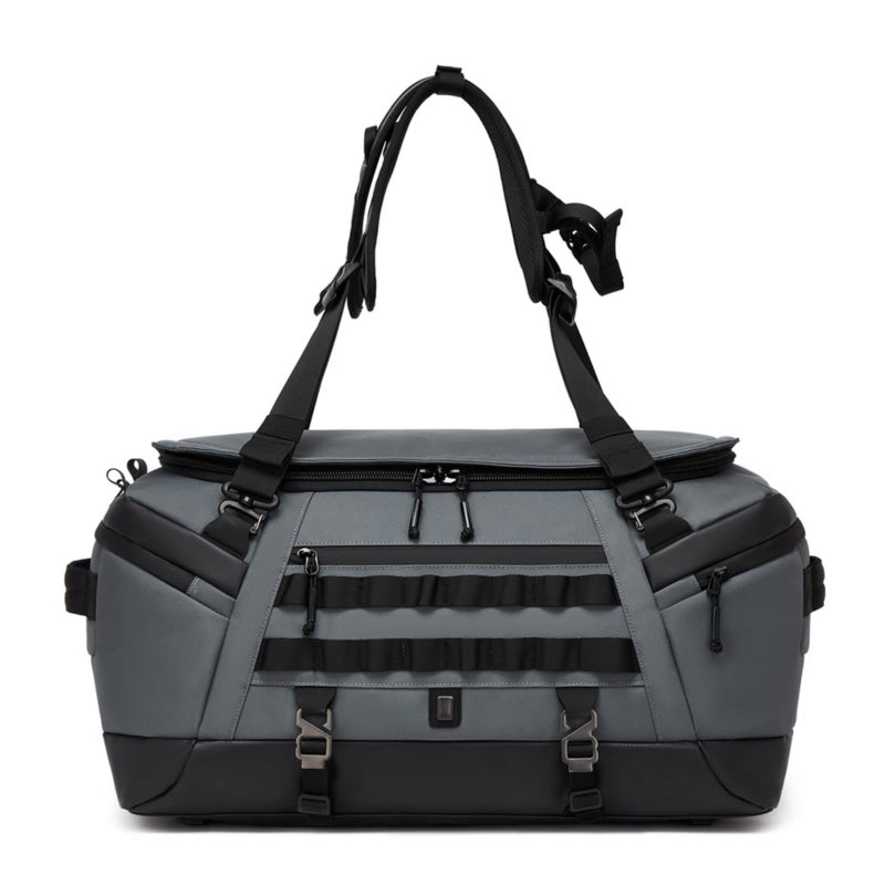 OZUKO Large Capacity Travel Duffel Backpack for Weekender Travel and Daily Use with Multi Purpose Design, Grey, 9903 - Image 1