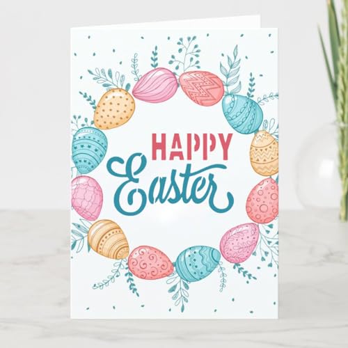 CODOHI 6in Easter Cookie Stencils for Royal Icing, Eggs Carrot Rabbit Face Bunny Shapes, 16 Pcs Assorted Sizes Easter Eggs Stencils for Baking Drawing Dessert Coffee Decoration - Image 5