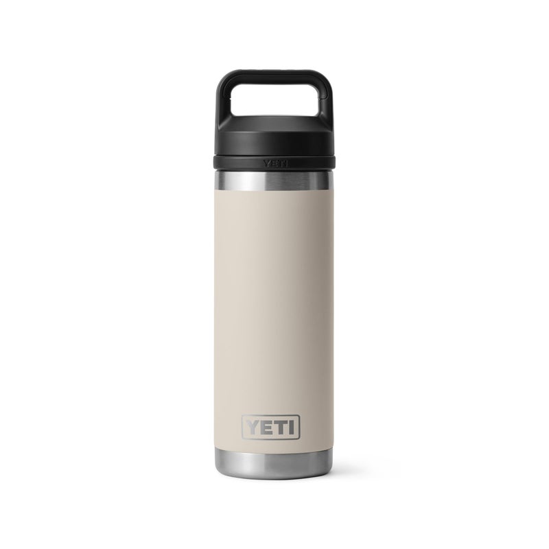 YETI Rambler 18 oz Bottle, Leakproof, Vacuum Insulated, Stainless Steel with Chug Cap, Cape Taupe - Image 1