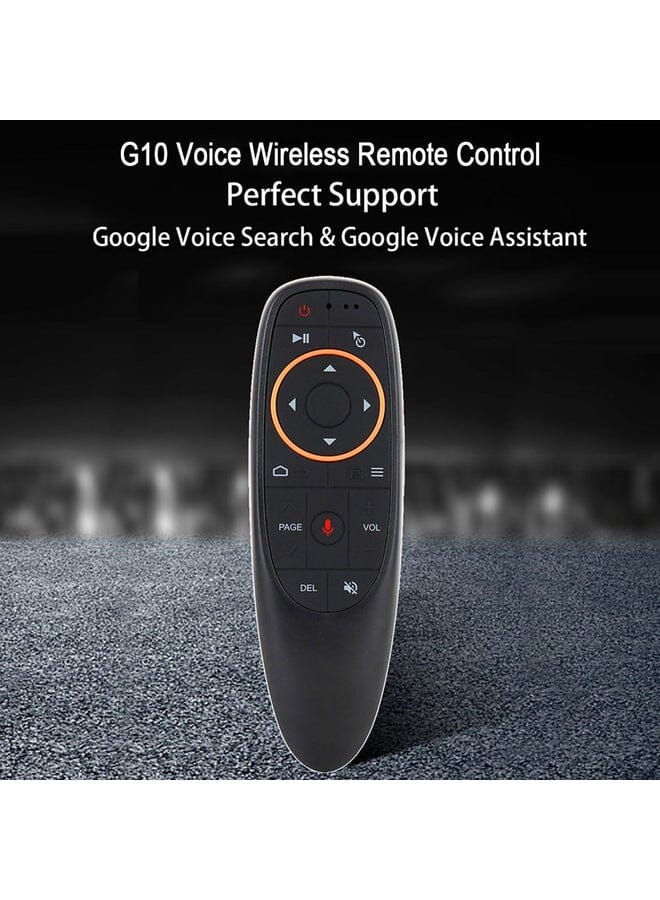 HuHa Wireless Remote Control With Usb Receiver Voice Control For Android -Smart Tv Pc Laptop Notebook Black  - Image 2