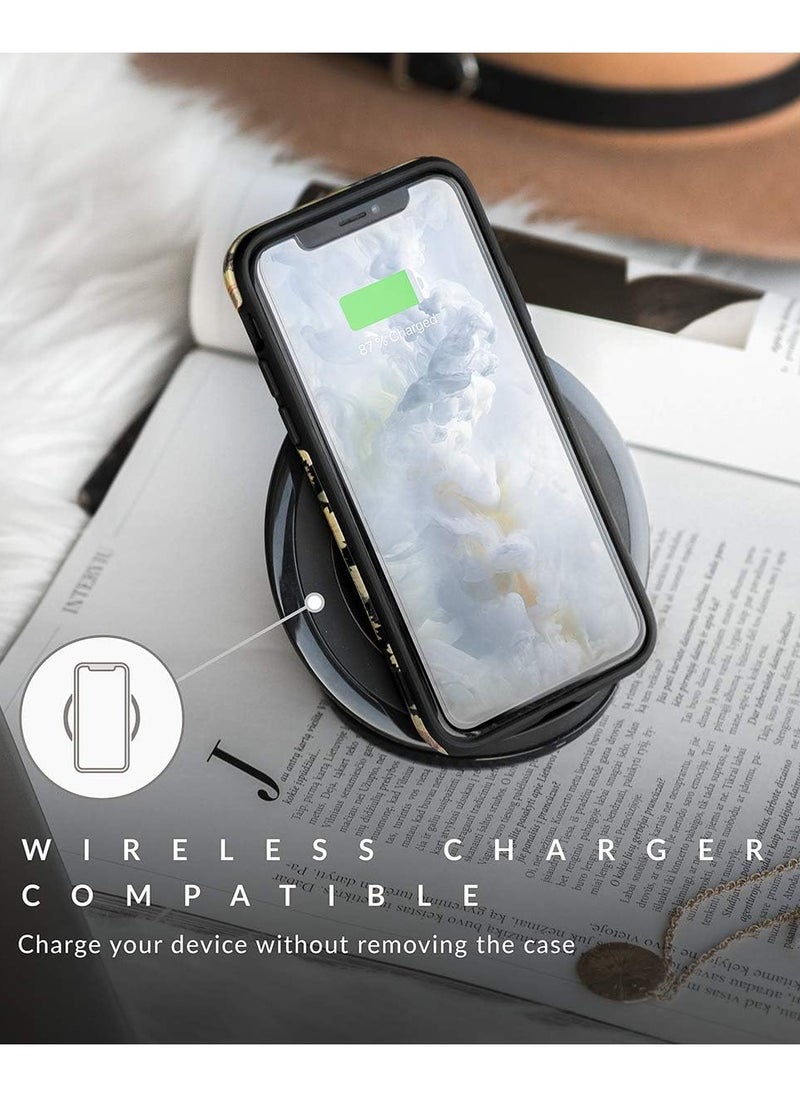 BURGA - iPhone 15 Pro Max Case, 2 Piece Hard Shell + TPU Silicone Interior, Shock Absorption, All Port Accessible, Raised Bezel For Screen & Camera Protection, Never Fading HQ Print,Emerald Pool - Image 1