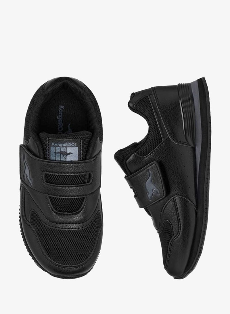 kangaROOS Boys' Logo Print Sports Shoes with Hook and Loop Closure - Image 3