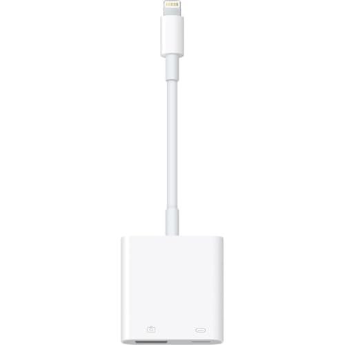 Microwoo [Apple MFi Certified] Lightning to USB Camera Adapter with Charging Port for iPhone, USB3 Female OTG Adapter Compatible with iPhone/iPad Card, Readers, USB Flash Drives, Keyboards, Mice - Image 1