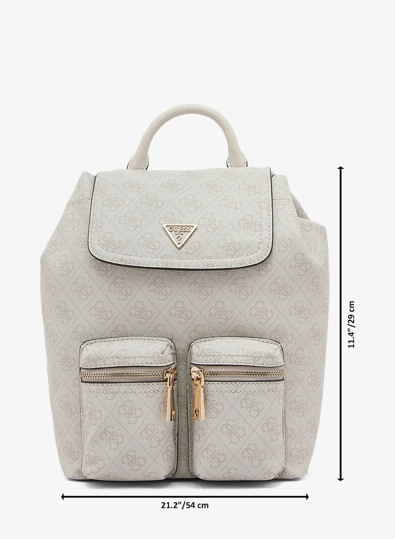 Guess  Manhattan II Flap Over Backpack for Women | Best Price UAE