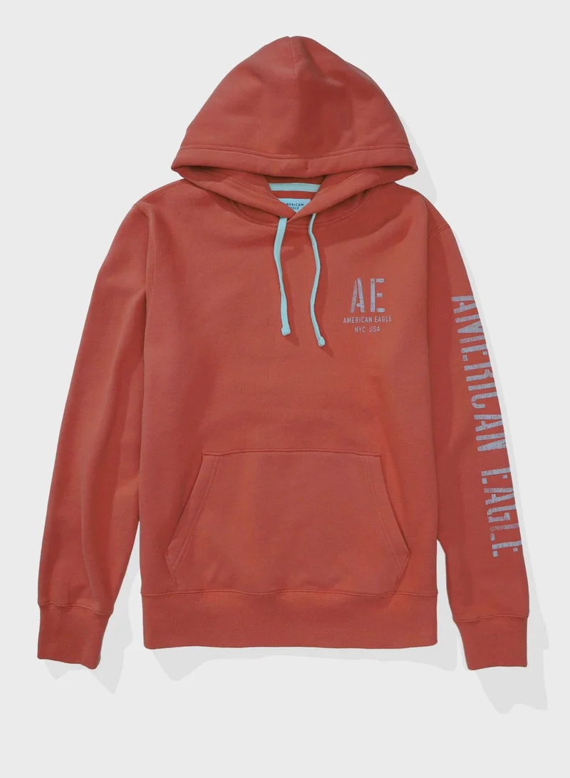American Eagle Graphic Hoodie