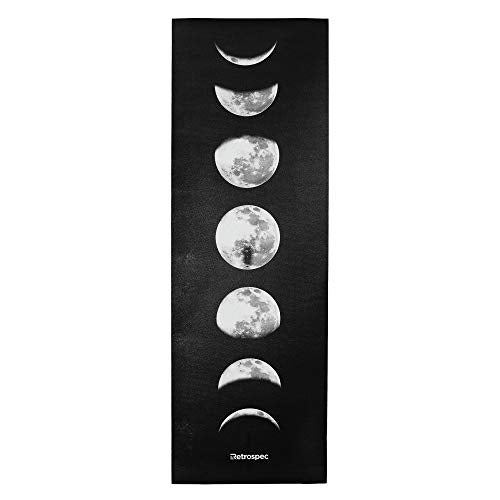 Retrospec Pismo Yoga Mat w/Nylon Strap for Men & Women - Non Slip Excercise Mat for Yoga, Pilates, Stretching, Floor & Fitness Workouts, Moonlight - Image 4
