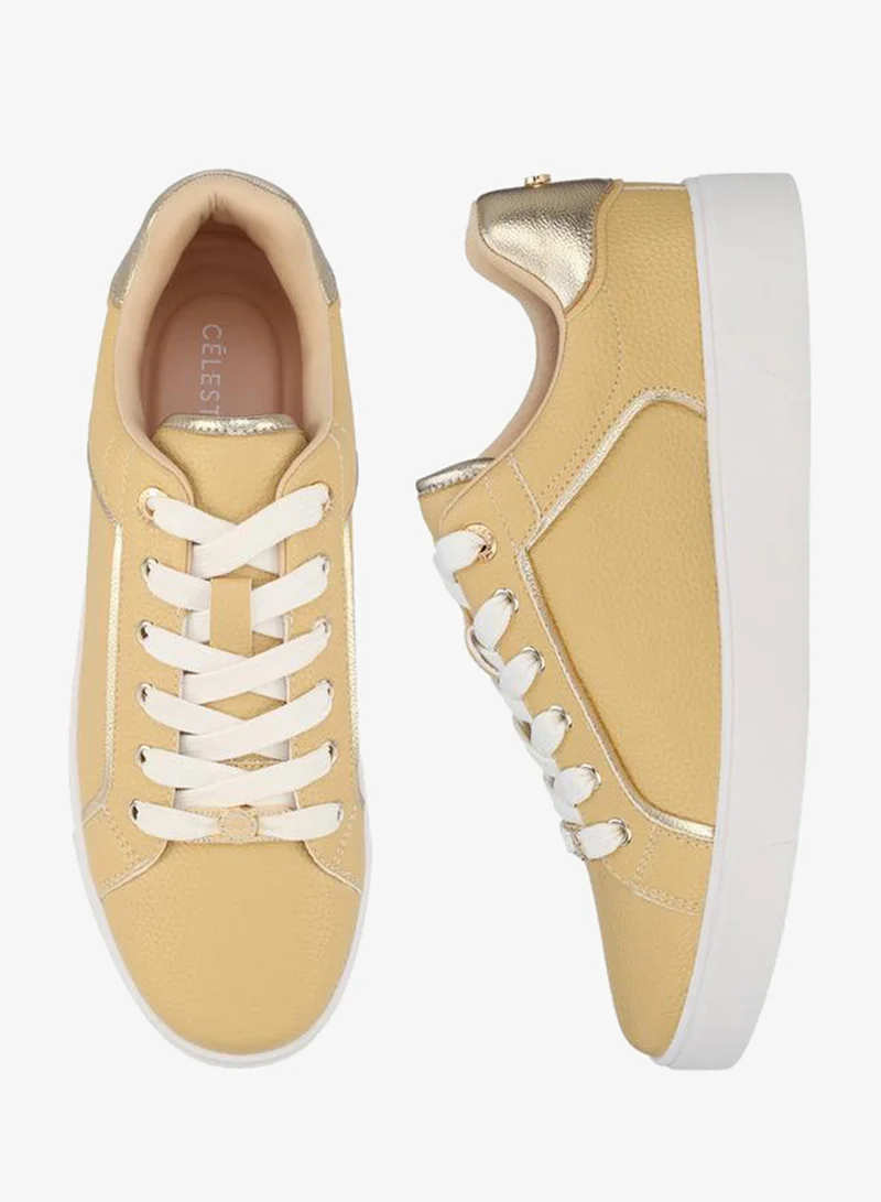 Women Lace-Up Ankle Sneakers