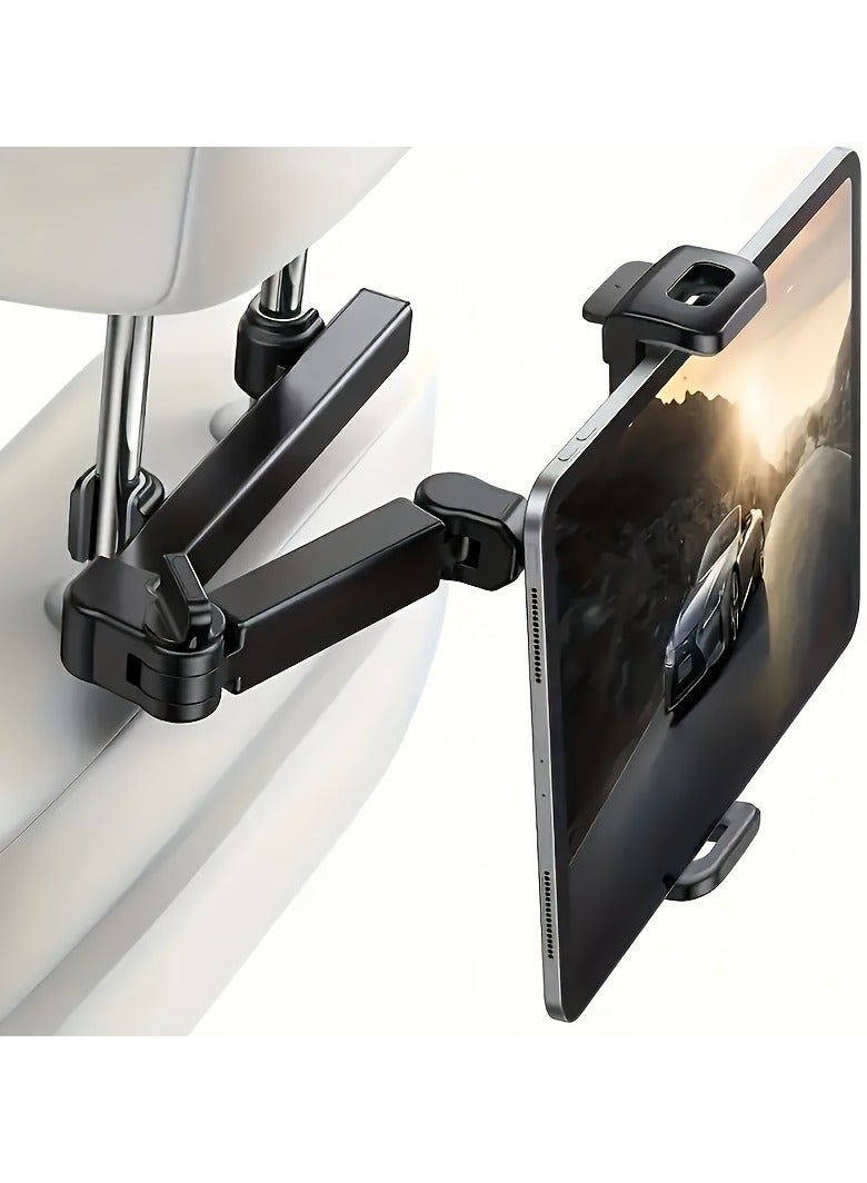 AROAQ Car Rear Headrest Tablet Phone Holder, Compatible with Tablets, Suitable for 11.94-32.77 cm Devices, Safe And Adjustable Support, Suitable for Road Travel - Image 1