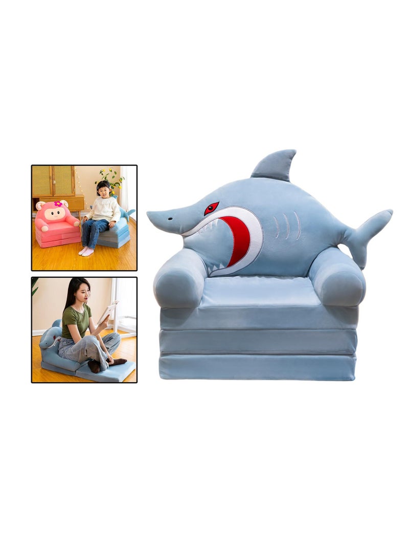 Generic Small Shark Folding Chair 47-Inch for Kids - Cute & Sturdy Children’s Seating | Lightweight, Portable & Durable | Fun Shark Design for Playroom & Outdoors | Easy to Fold & Store  - Image 5