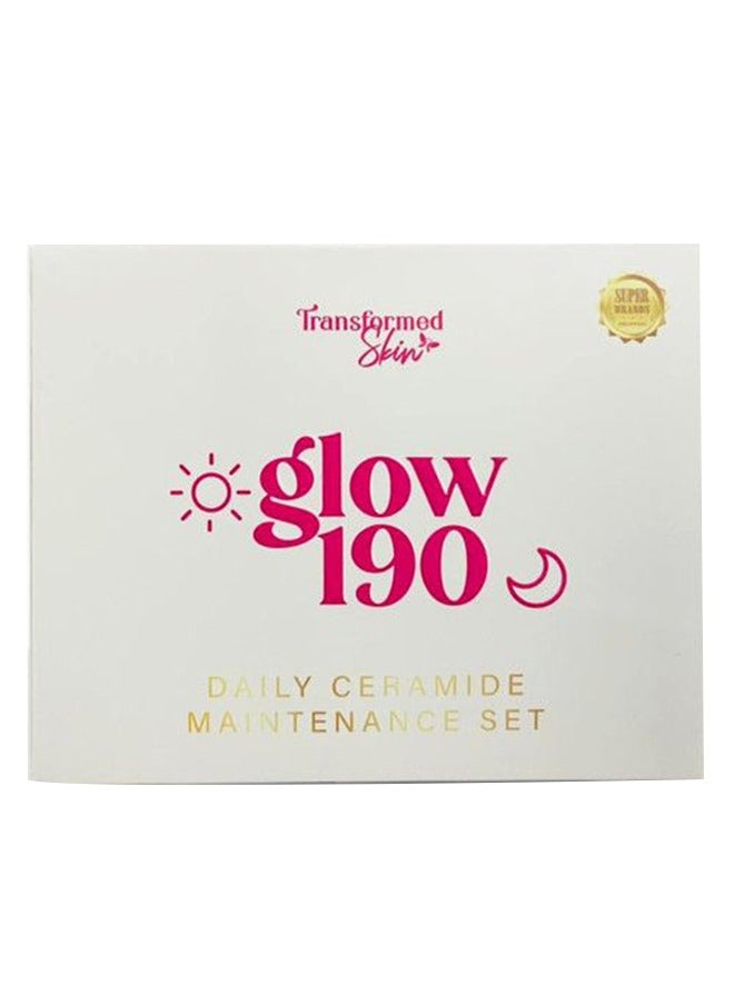 Transformed Skin - Glow 190 Daily Ceramide Maintenance Set - Image 1