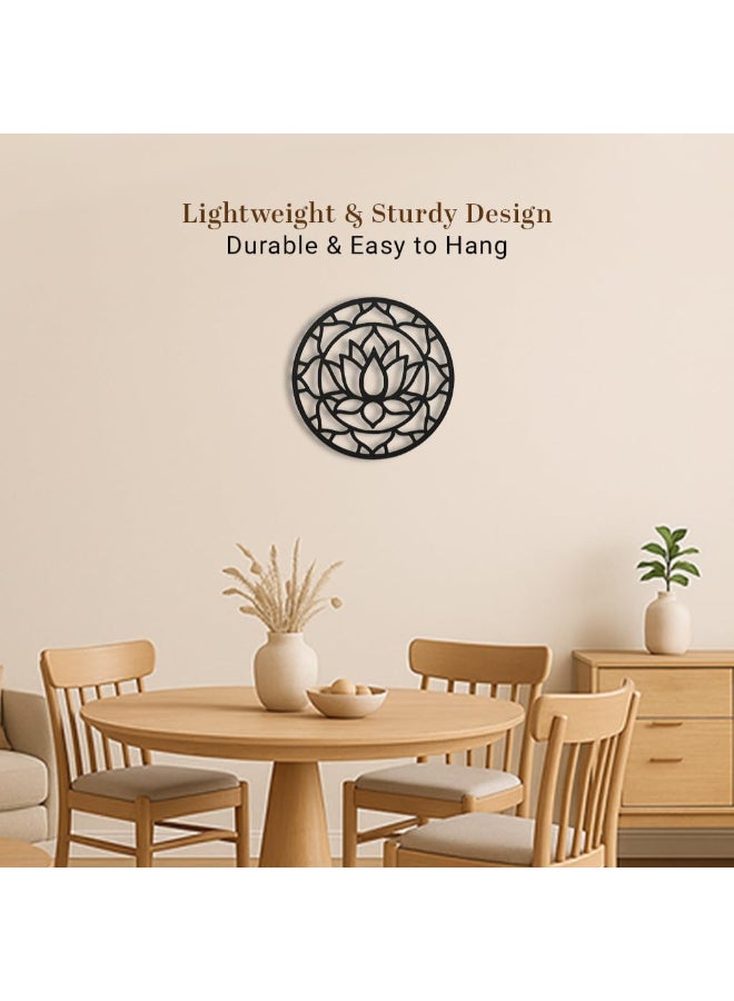 RIGID Lotus Metal Wall Art - Image 4