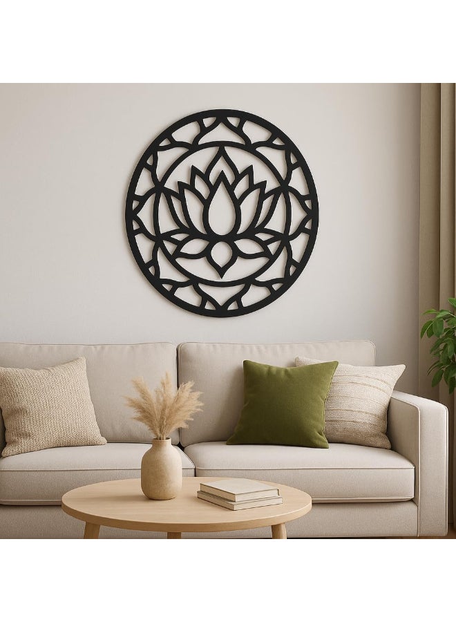 RIGID Lotus Metal Wall Art - Image 1
