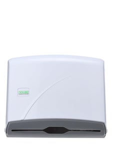 Vialli Vialli Folded Paper Towel Dispenser, 200 Papers ,White  - Image 2