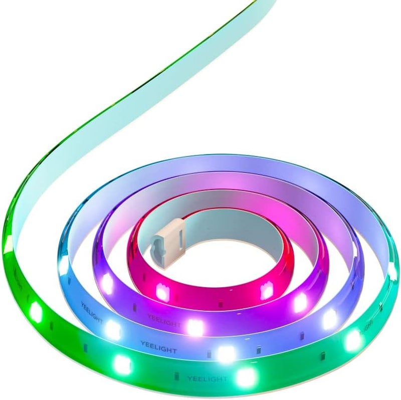 Yeelight LED Lightstrip Pro Extension – 1m RGBIC Smart LED Strip Add-On, 16 Million Colors, Music Sync, App & Voice Control, Works with Alexa, Google & Razer Chroma - Image 2