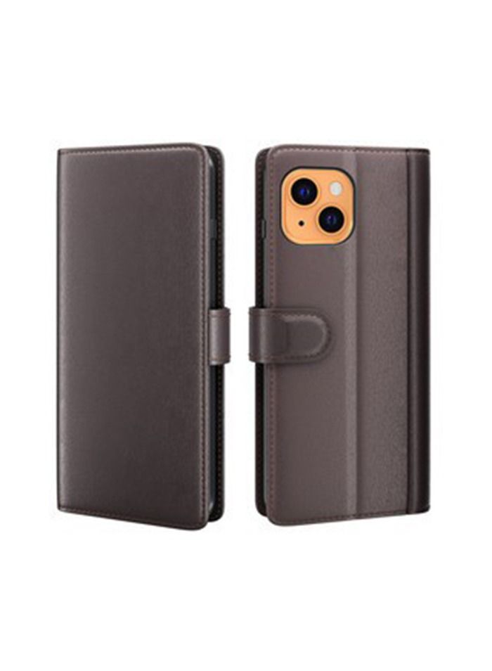 Loquat Suitable For Iphone 13/12/11Pro Leather Mobile Phone Shell Flip Wallet Bracket Iphone14 Leather Protective Cover 