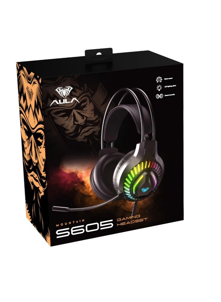 AULA Gaming Headset S605 Wired - Image 1