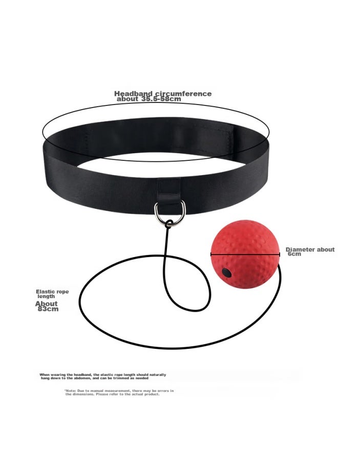 Tatanice Children's Head-mounted Boxing Reaction Ball, Adult Sanda Training Speed Ball, Toy For Boys And Girls, Back-to And Birthday Gift - Image 4