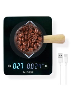 MIBRU Pour Over Coffee Station Coffee Dripper Stand Adjustable Coffee Bag with V60 Coffee Server and V60 Funnel Ceramic and V60 Coffee Filter Drip Coffee Maker Kit 11 Pieces Drip Coffee Package Gray  - Image 2