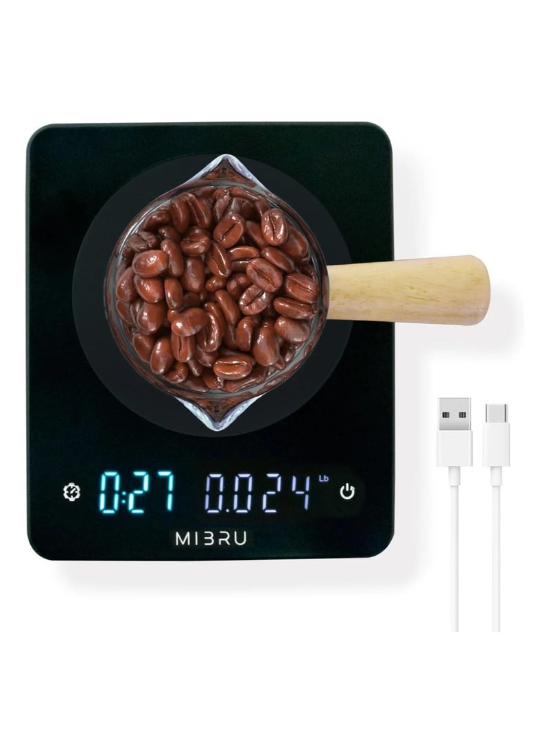 MIBRU Pour Over Coffee Station Coffee Dripper Stand Adjustable Coffee Bag with V60 Coffee Server and V60 Funnel Ceramic and V60 Coffee Filter Drip Coffee Maker Kit 11 Pieces Drip Coffee Package Gray  - Image 2
