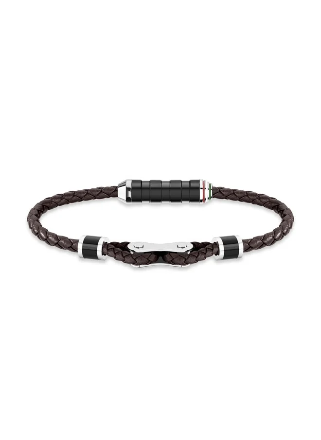 Ducati Corse Ducati Dinamica Brown Bracelet For MenDTAGB2137210