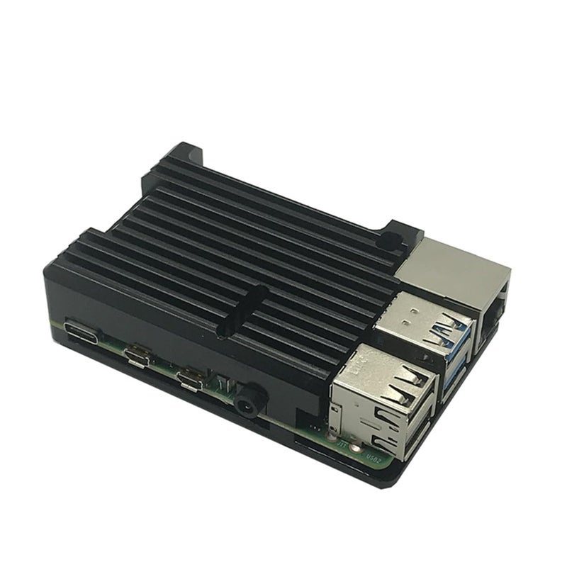 Sleek Aluminum Alloy 4B Armor Case for 4B Metal Shell Enclosure offers double fan cooling solution case - Image 4