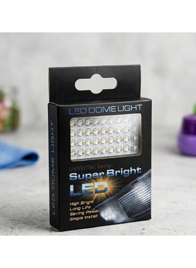 مصباح قبة LED T10 من الشافعي، إضاءة فائقة السطوع، مناسب لصالون السيارة ولوحة الترخيص (قطعة واحدة) (5 سم * 3.5 سم) - Image 1