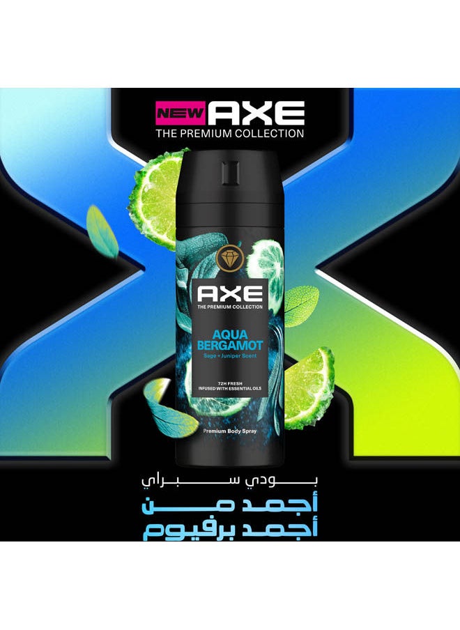 أكس بريميوم سبراي للجسم بالأكوا  - Image 5