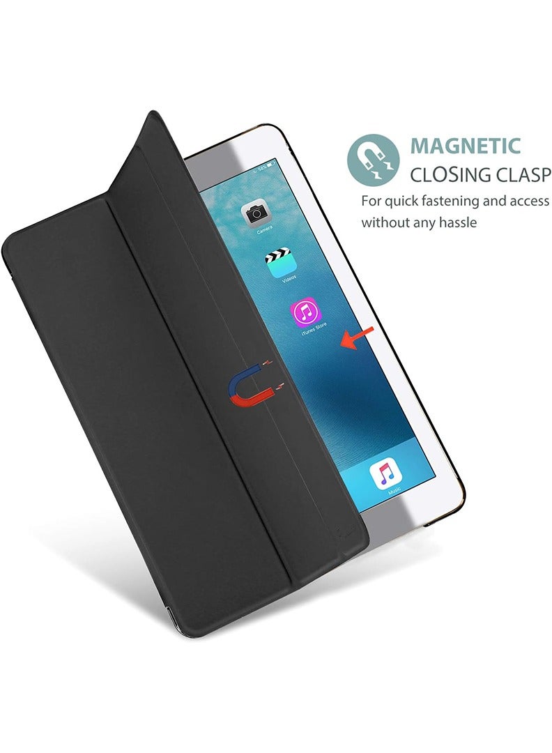 Theodor حافظة واقية قابلة للطي لجهاز آبل آيباد 9.7 مع حامل ثلاثي الطيات، استيقاظ تلقائي، غطاء مضاد للصدمات - Image 2