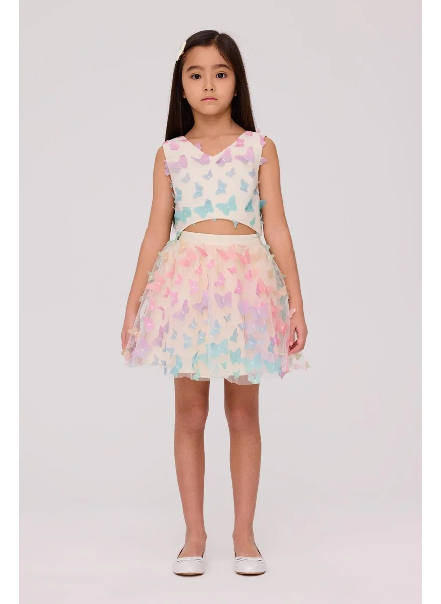 تايس Girl's Patterned Skirt
