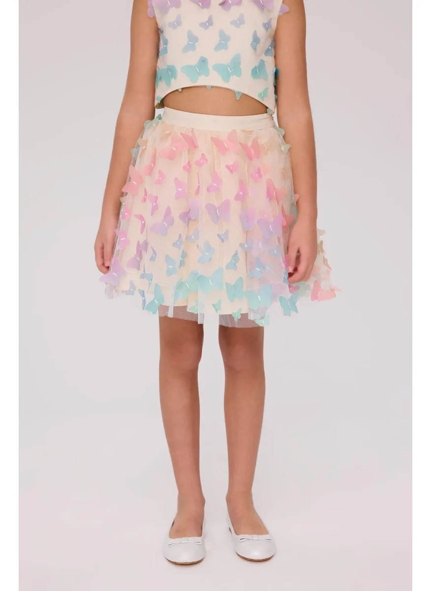 تايس Girl's Patterned Skirt