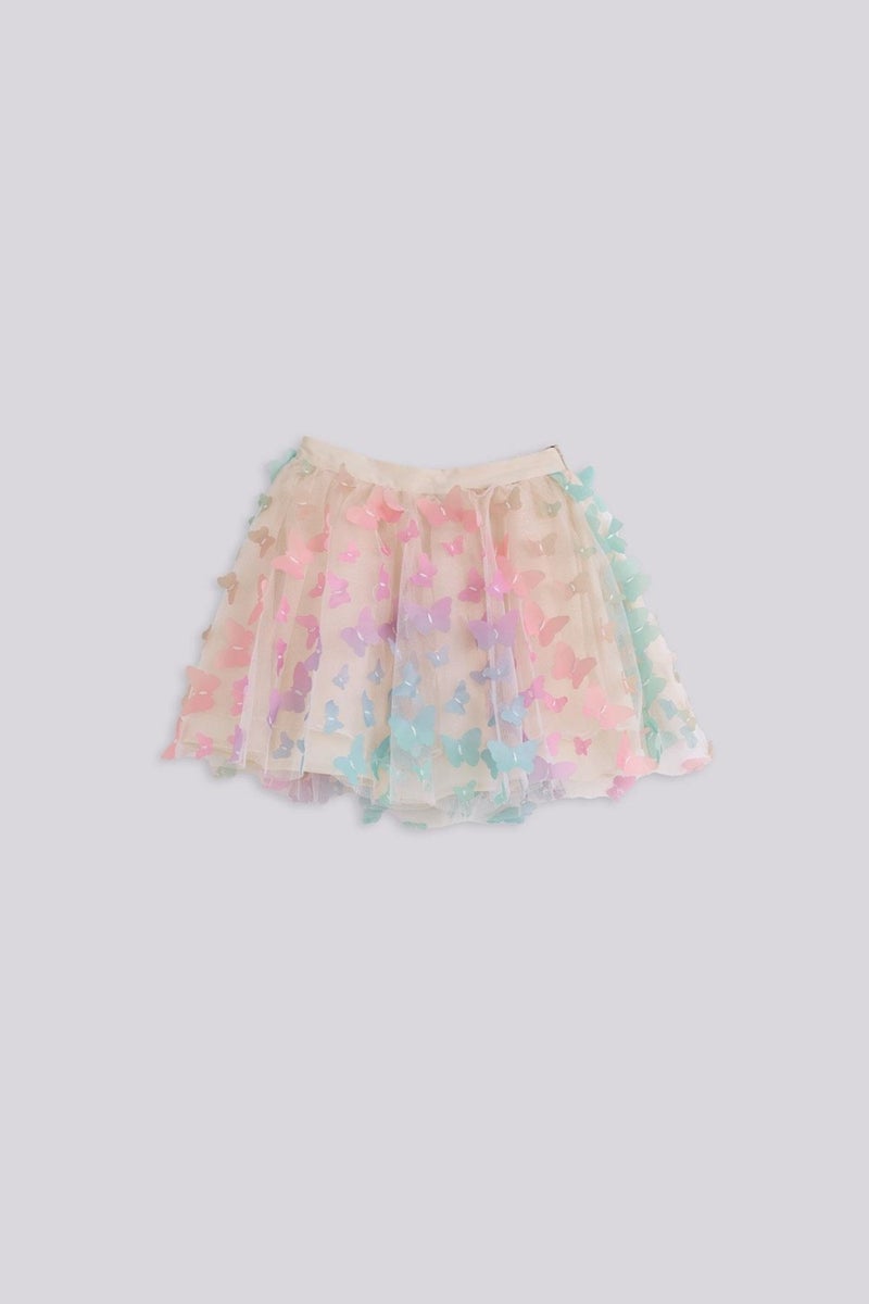 TYESS Girl's Patterned Skirt - Image 5