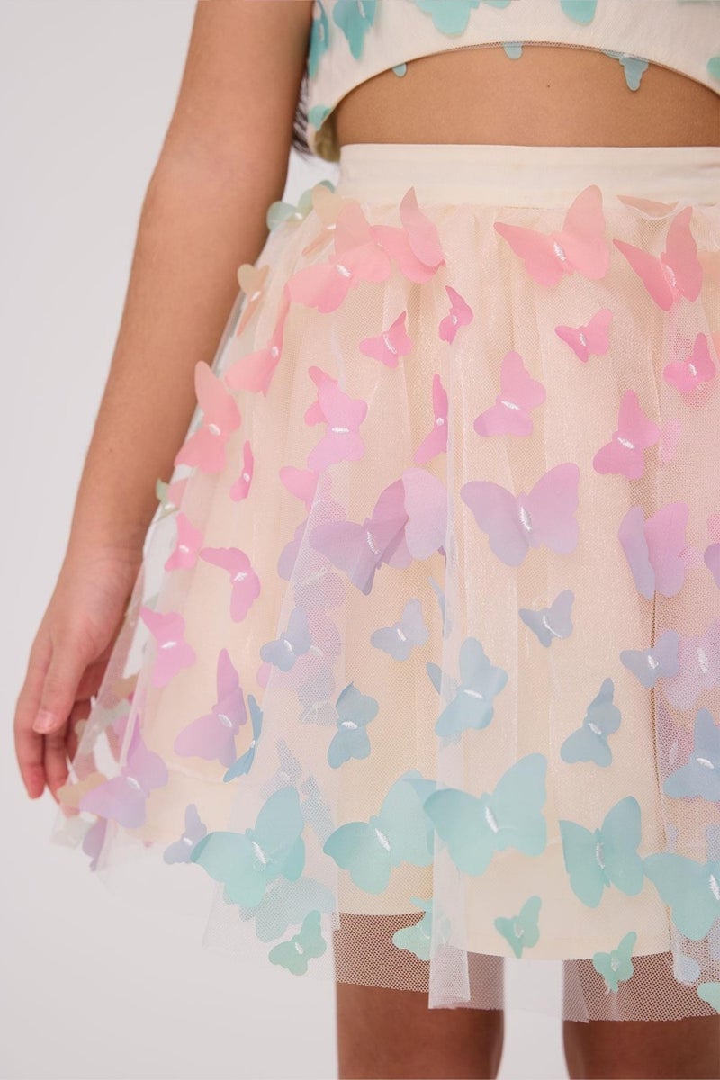TYESS Girl's Patterned Skirt - Image 3