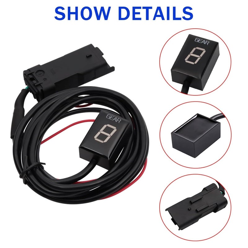 Yurefax Digital Gear Indicator for Ducati Motorcycles - Image 5