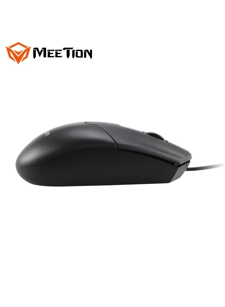 Meetion ماوس ميتين USB سلكي M360 واجهة USB. توصيل وتشغيل ماوس بصري عالي الدقة تصميم متماثل ومريح - Image 5