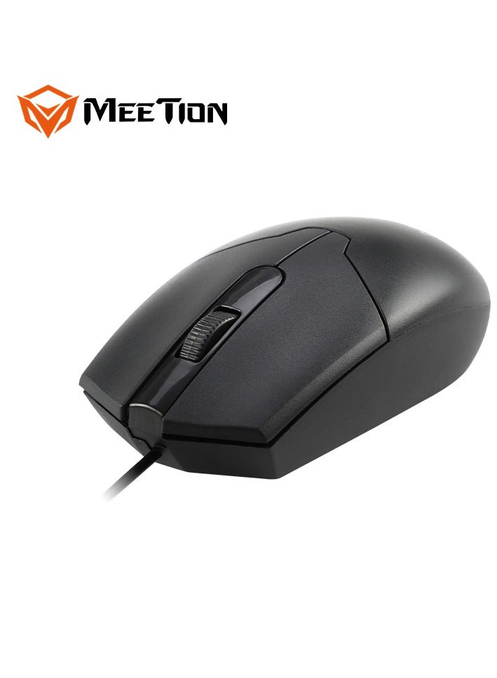 Meetion ماوس ميتين USB سلكي M360 واجهة USB. توصيل وتشغيل ماوس بصري عالي الدقة تصميم متماثل ومريح - Image 2