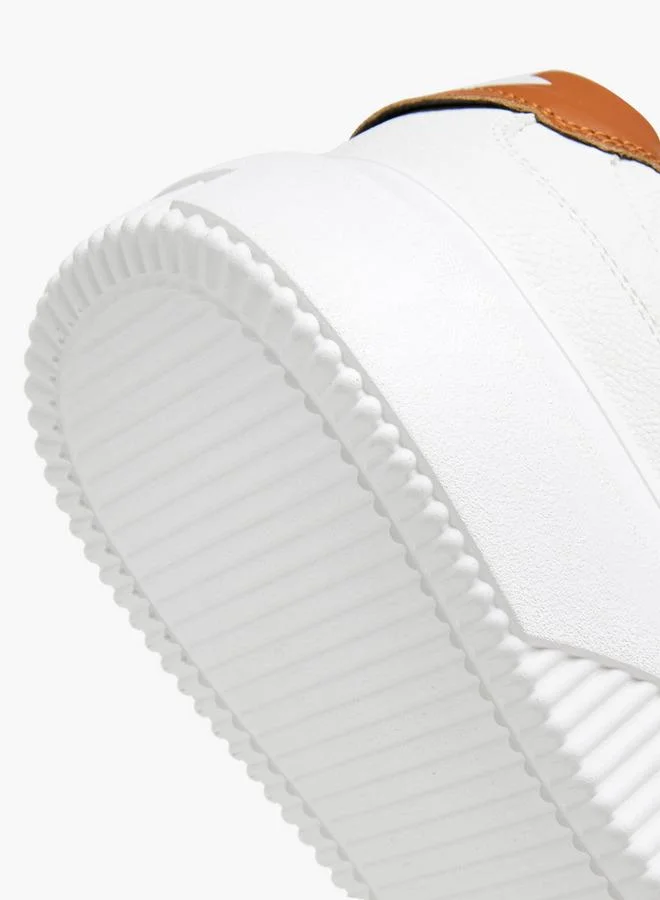 لي كوبر Men's Solid Lace-Up Sneakers