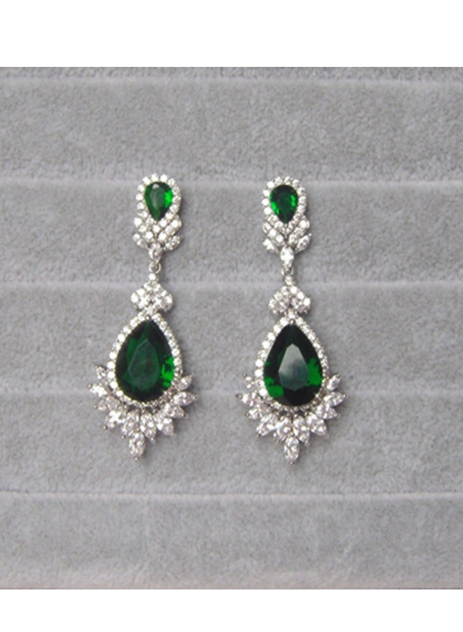 Fashion Wedding Dress Water Drop Earrings Gift