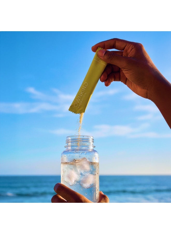 Ownkind Electrolytes Powder Sachets - Pineapple & Coconut | Zero Sugar, All 6 Electrolytes, Hydration Multiplier W/Essential Minerals, Vitamins, Immune & Metabolic Functions Vegan, Sugar & Gluten Free