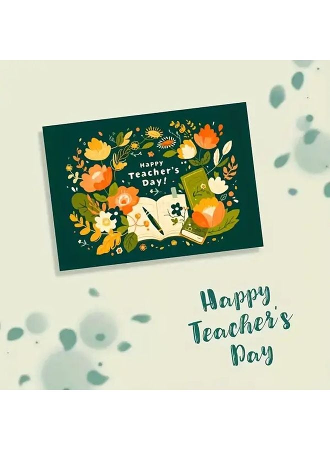 Teachers Day Greeting Cards 10pcs Style 2 Size 4 49in X 3 15in Handwritten Message Gift - Image 5