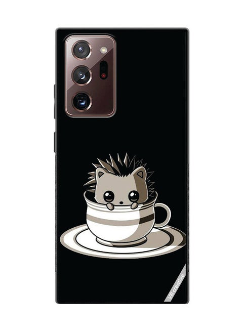 Protective Case Cover For Samsung Galaxy Note20 Ultra 5G Cat In A Cup Design Multicolour