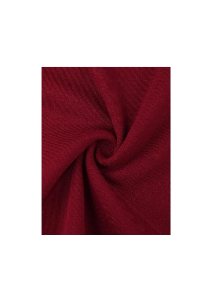 Women's Long Sleeve Button Lapel Pullover Tunic Swing Sweatshirt - Image 3