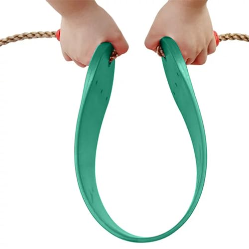 Shopster Replacement Flexible Swing Seat for Kids & Adults - 27 Inches Long Wraparound Outdoor Swing, Non-Slip EVA Material, Non-Toxic, Ideal for Garden Fun - Green - Image 5