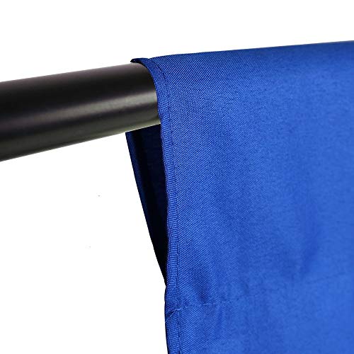 GFCC Royal Blue Backdrop - 8FTX10FT Polyester Blue Photo Backdrop for Photoshoot Background for Photography Screen Video Recording Photo Background - Image 2