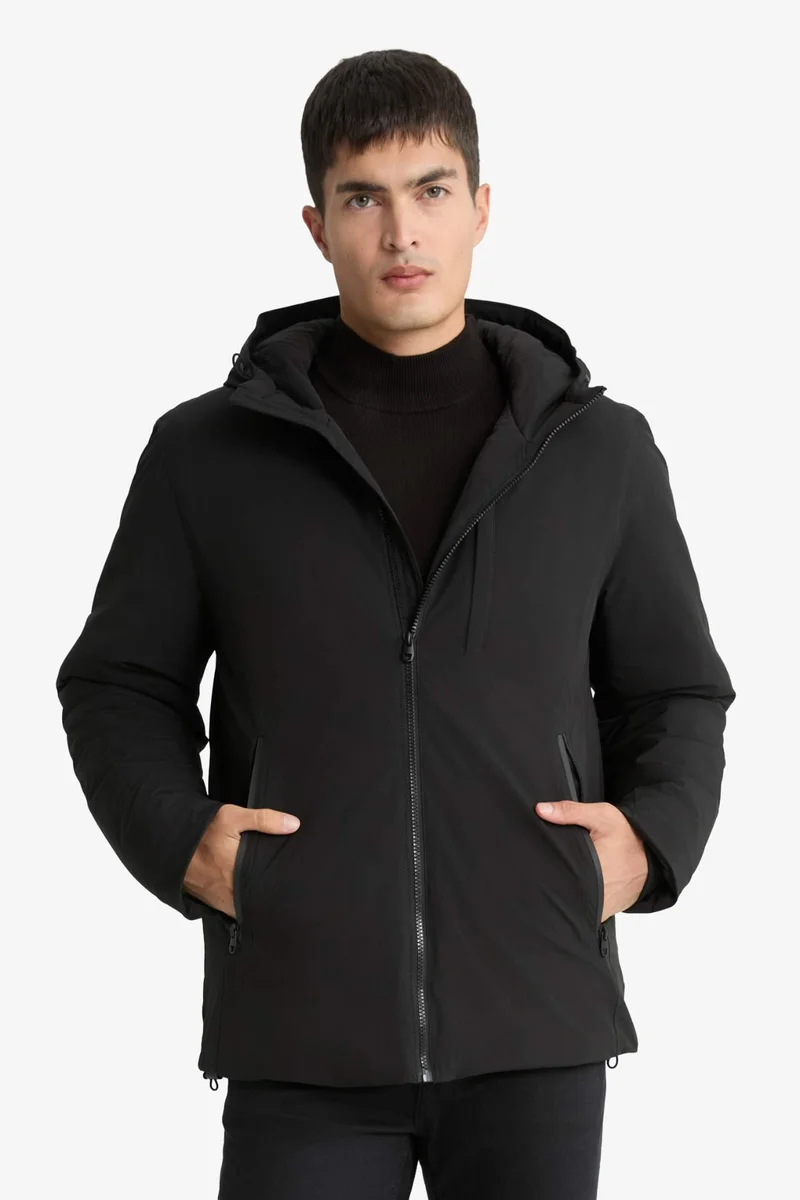 ديفاكتو Water Repellent Regular Fit Puffer Jacket