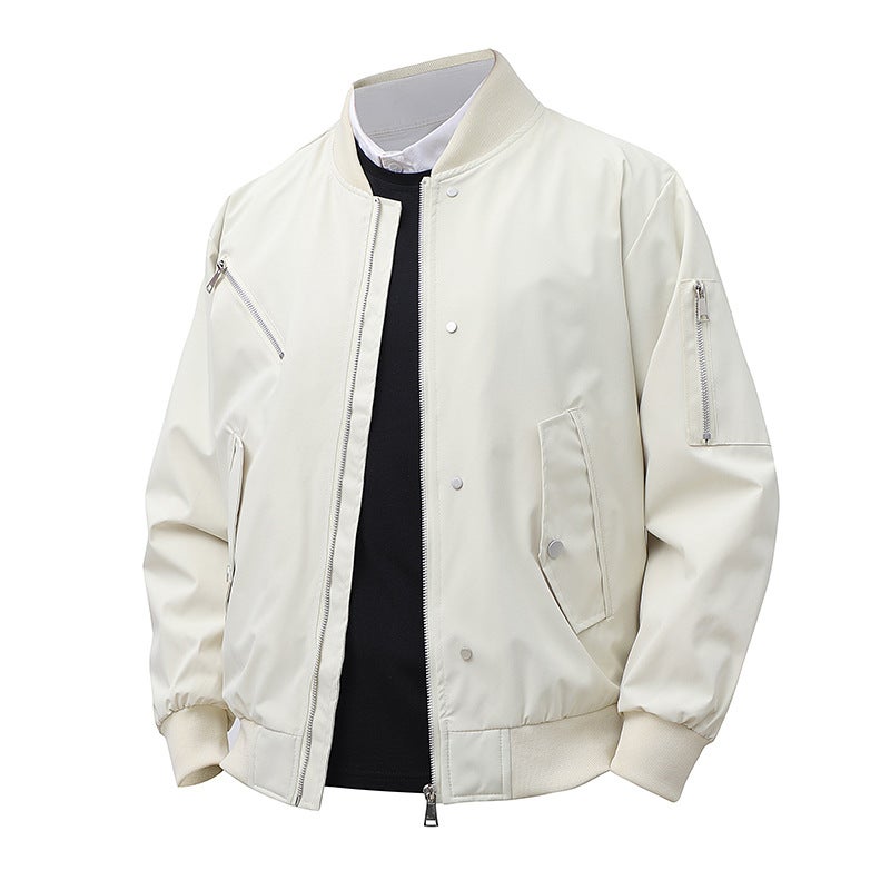 M-8Xl Plus Size Coat Men'S New Collar Waterproof Loose Trend Casual Jacket Men - Image 3