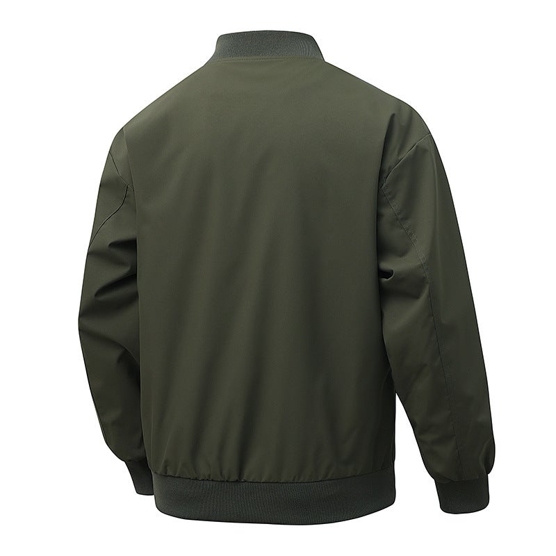 M-8Xl Plus Size Coat Men'S New Collar Waterproof Loose Trend Casual Jacket Men - Image 5