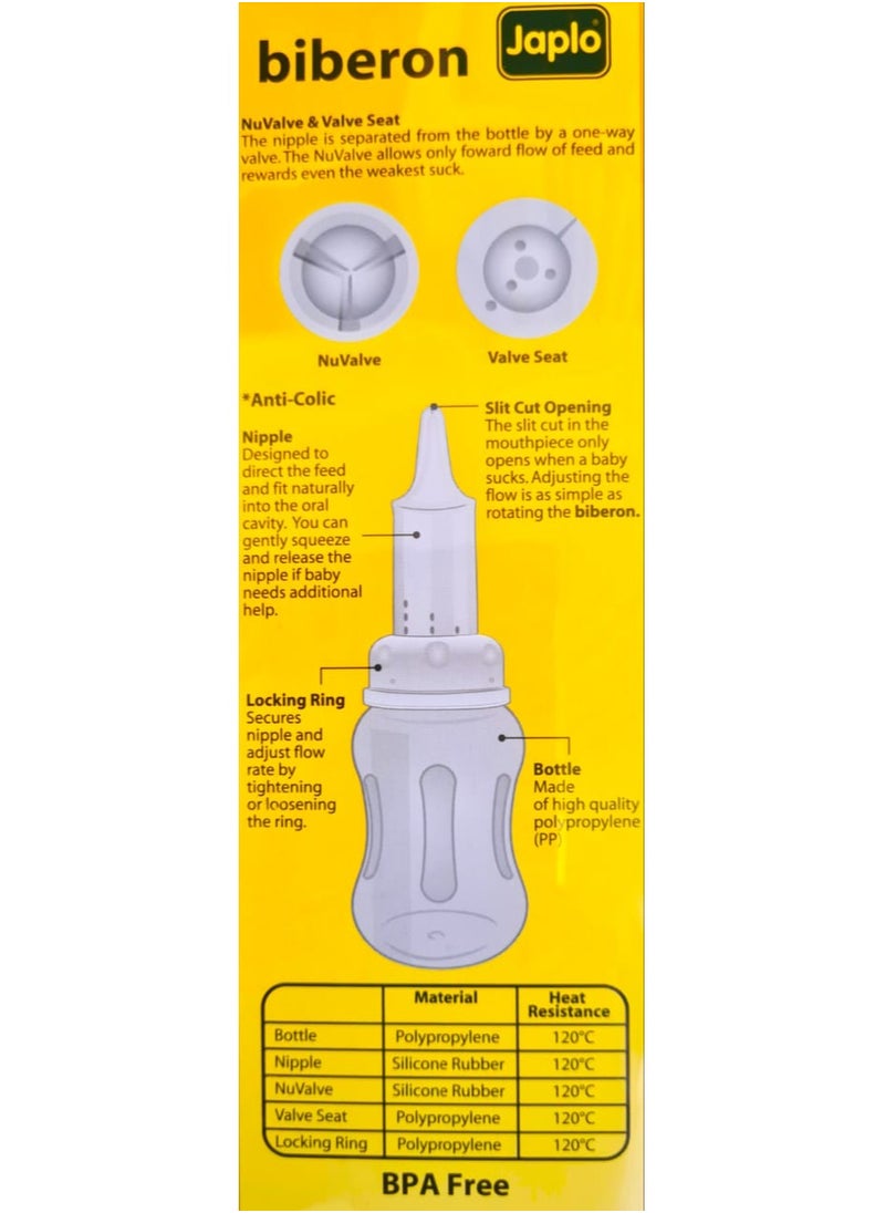 Japlo - Feeding bottle for special cases, cleft lip and premature birth, 140 ml - Image 1