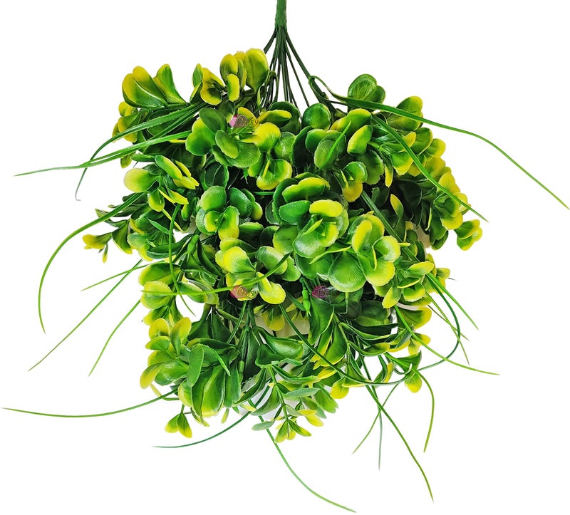 ARTSY Artificial Plants for Home Decor, Plant Leaves Bunch for Pot/vase, Home/Office Decor, Gift, Craft, Artificial Flowers, Without vase, Pack 1 Piece, 50 cm Height, Mix - Image 4