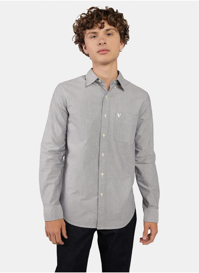 American Eagle AE Everyday Oxford Button-Up Shirt