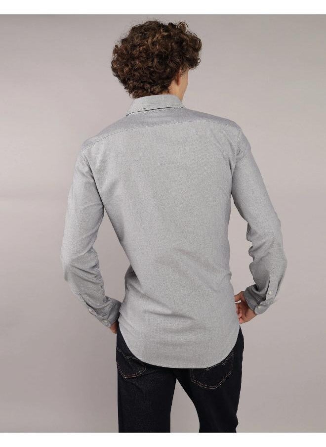 American Eagle - AE Everyday Oxford Button-Up Shirt - Image 1